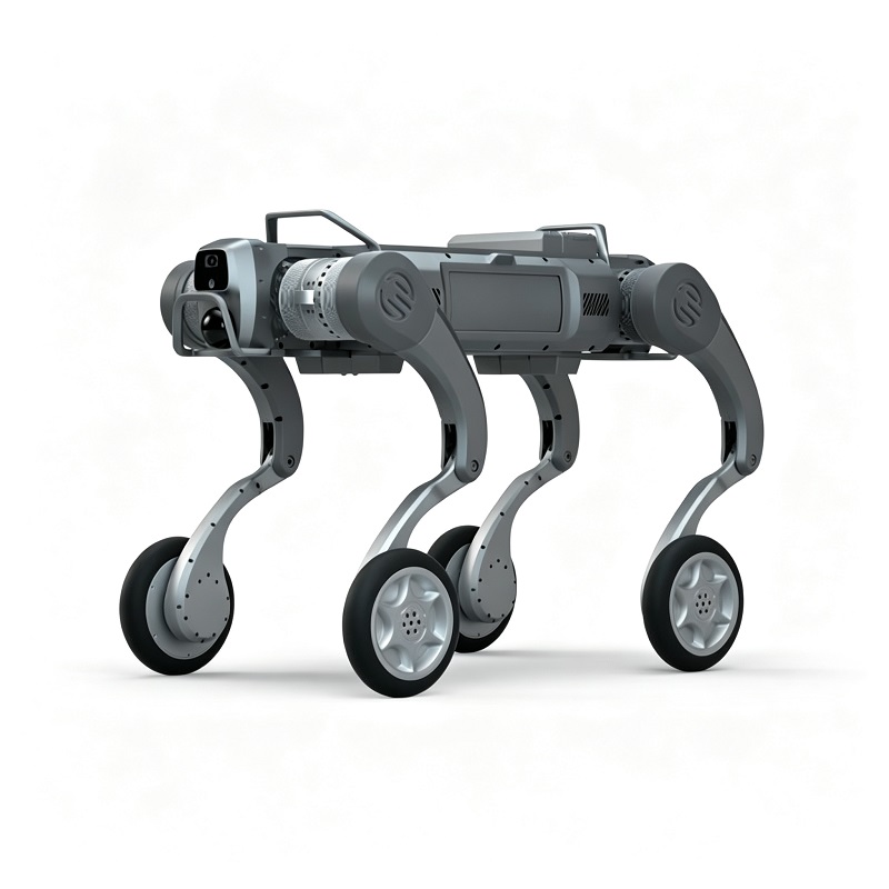 Ƙafafun Ƙafafun Robot Chassis Quadruped Robot Dog
